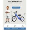 imagebesrey Toddler Balance Bike 2 Year Old AllMetal Frame  12quot MotionActivated Lighting Wheels  AllTerrain  Kids Bike with Padded Adjustable Seat  Gift Bike for Boys Girls 2 3 4 5 Years OldDark Blue
