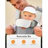 imagebesrey Ergonomic Baby Carrier with Hip Seat No Back Pain Support Breathable Mesh 6in1 Positions Newborn to Toddler Adjustable Waist Stool Carrier with Storage Pockets